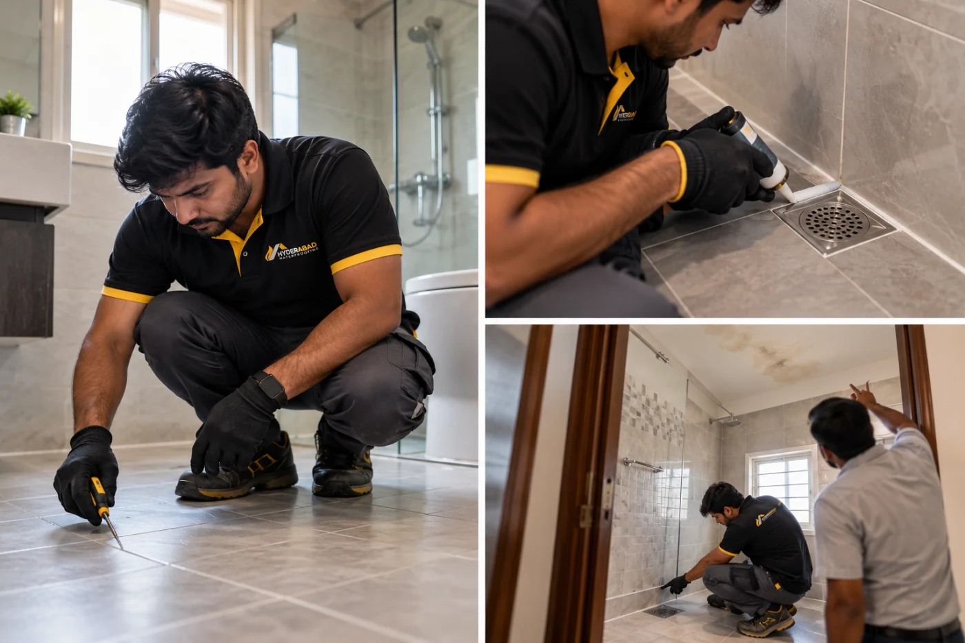 Bathroom Waterproofing Without Tile Breaking