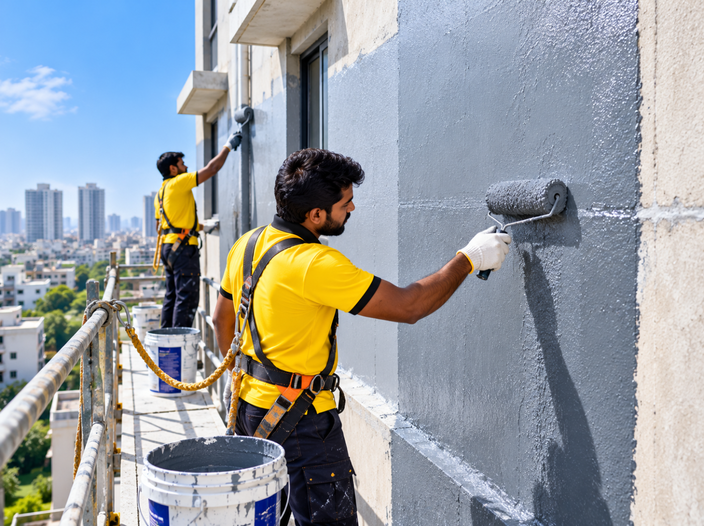 Exterior Wall Waterproofing in Hyderabad