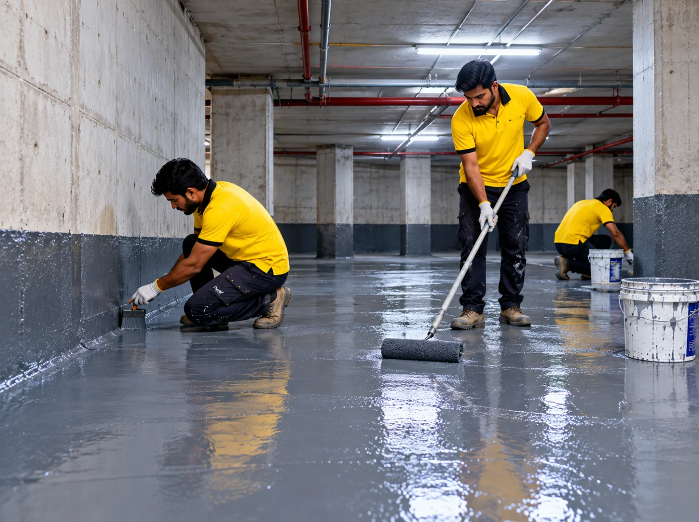 Basement Waterproofing & Injection Grouting in Hyderabad
